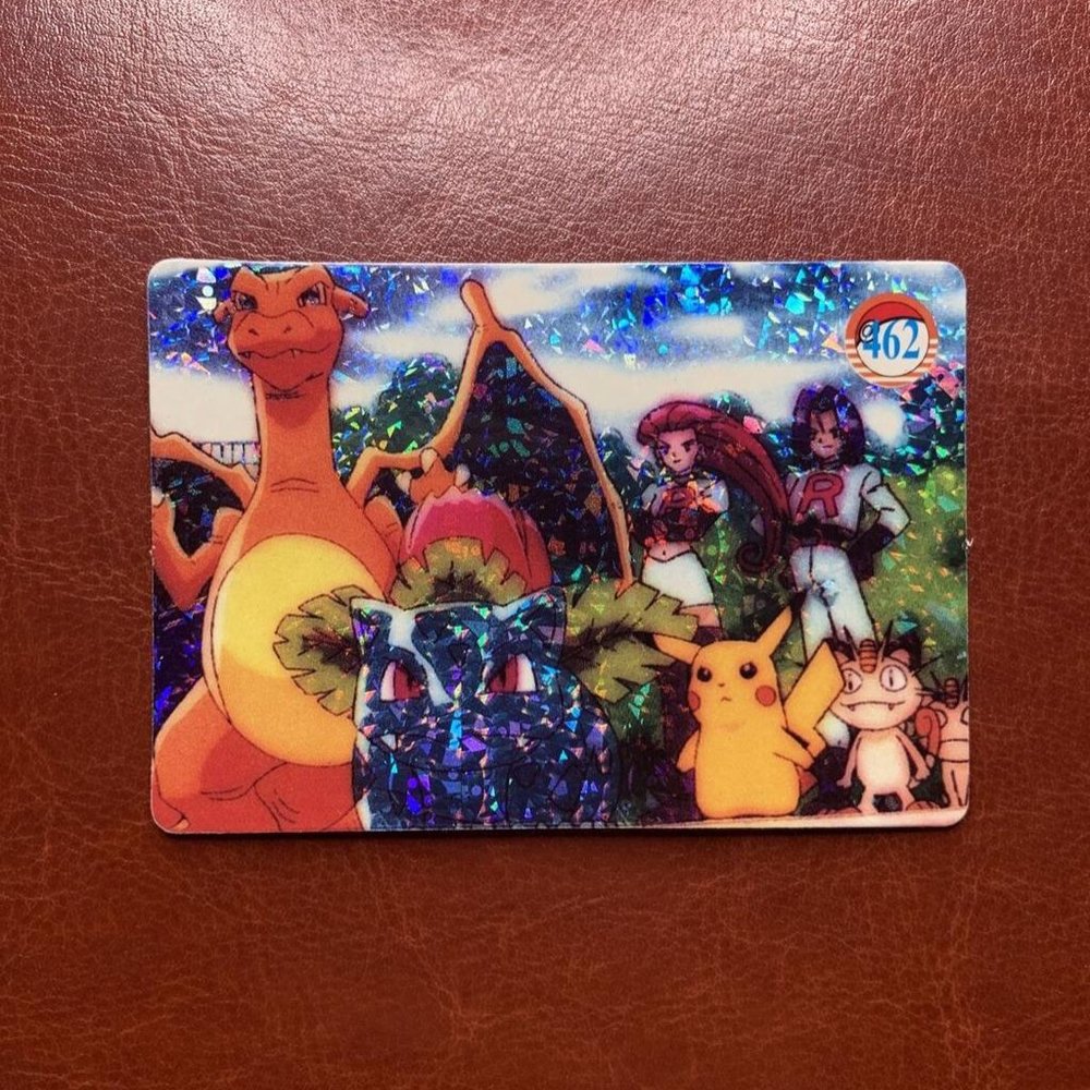 Pokemon Pocket Monsters Charizard Pikachu Holo Vending Japanese Very Rare!